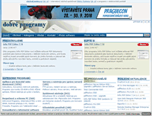 Tablet Screenshot of dobreprogramy.cz